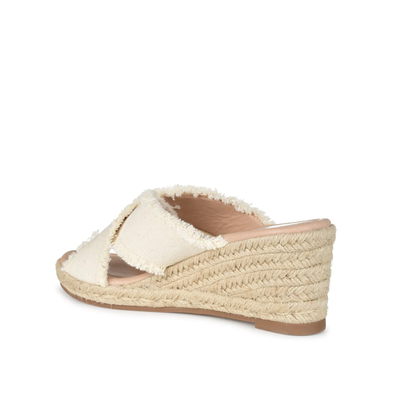 SHANNI ESPADRILLE WEDGE HEELED SANDALS lazy walk