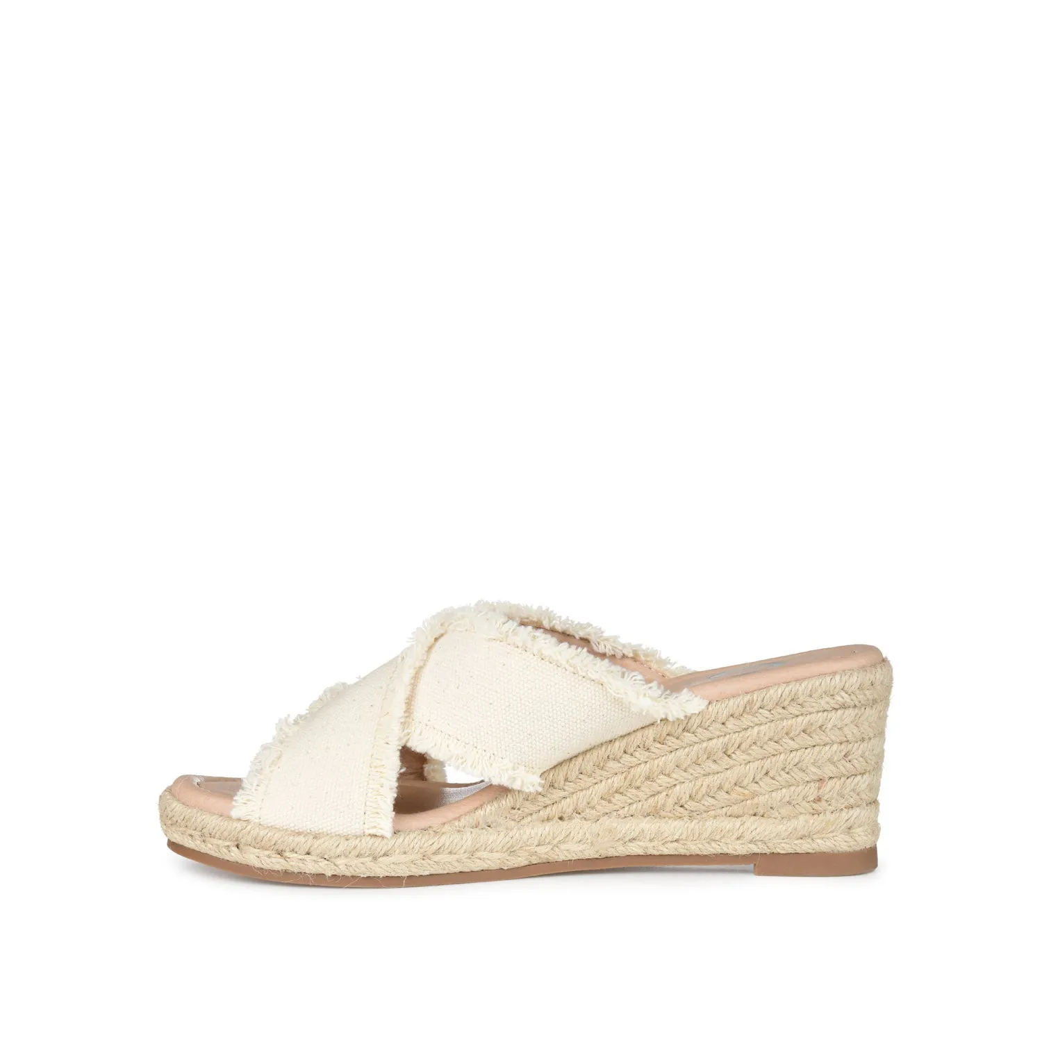 SHANNI ESPADRILLE WEDGE HEELED SANDALS lazy walk