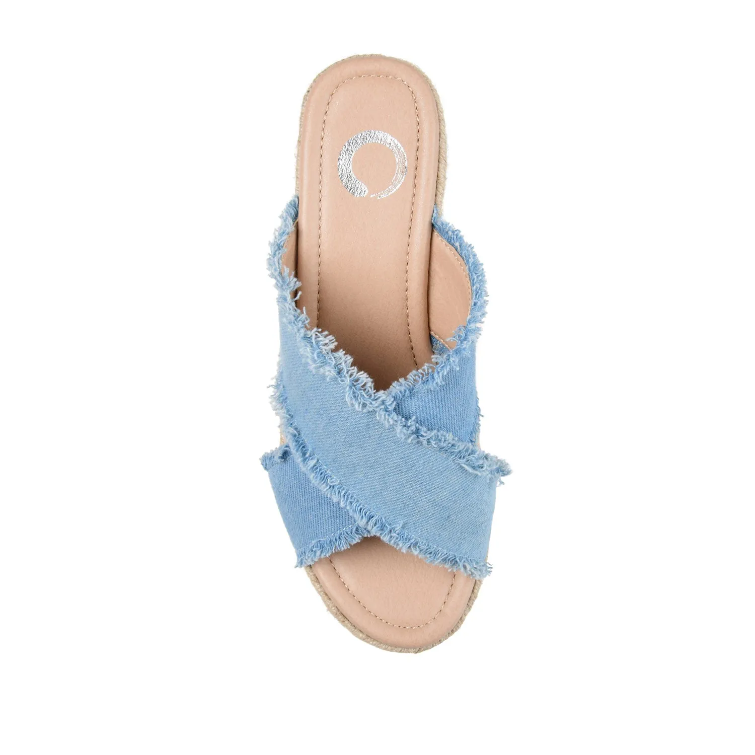 SHANNI ESPADRILLE WEDGE HEELED SANDALS lazy walk