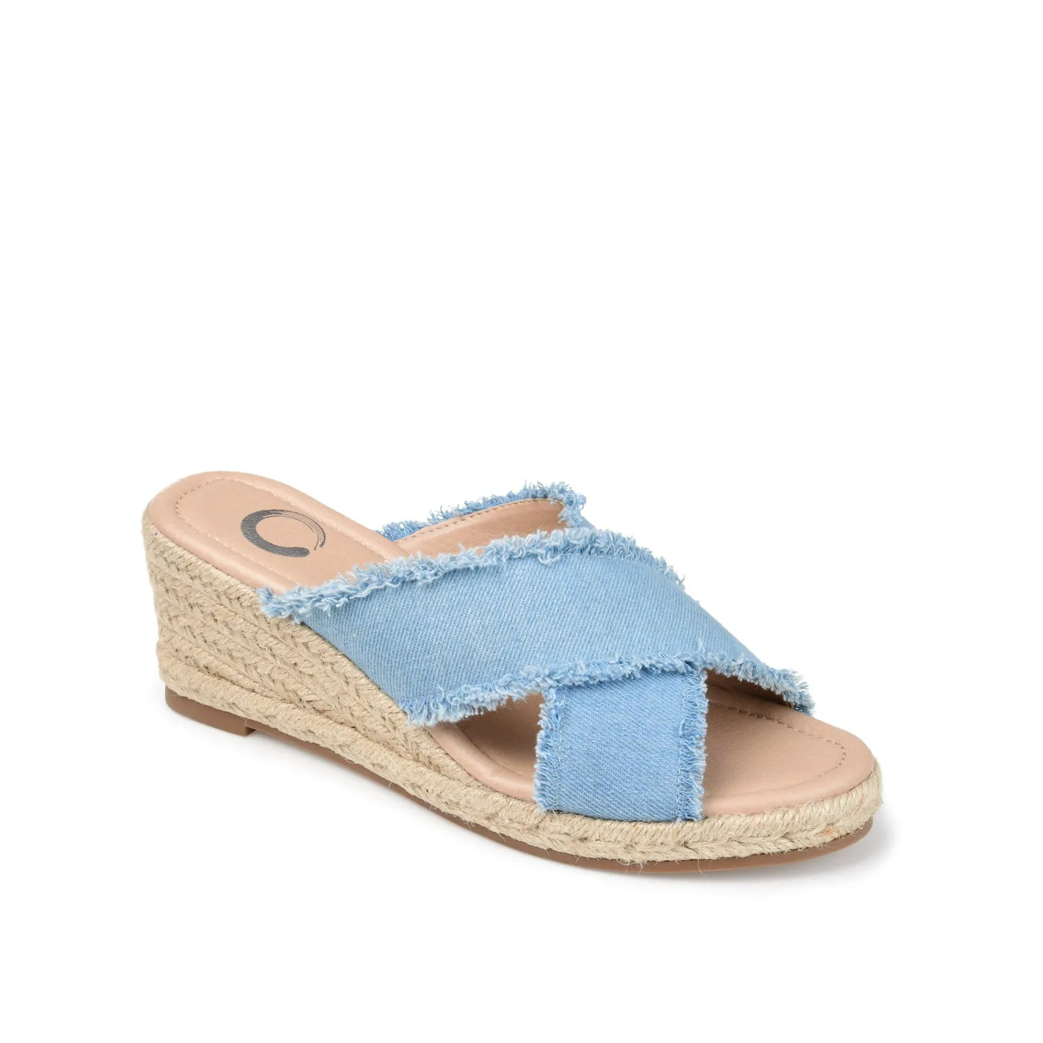 SHANNI ESPADRILLE WEDGE HEELED SANDALS lazy walk