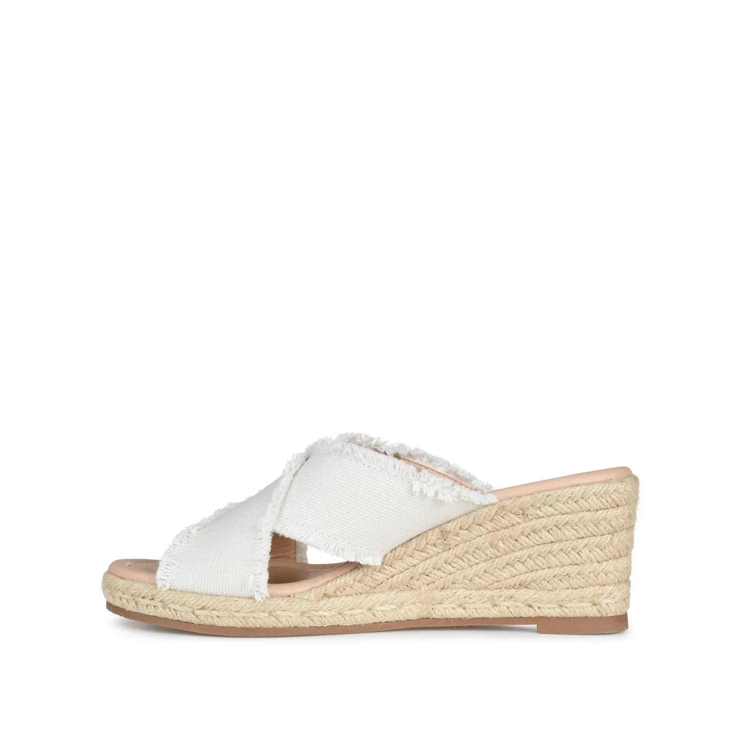 SHANNI ESPADRILLE WEDGE HEELED SANDALS lazy walk