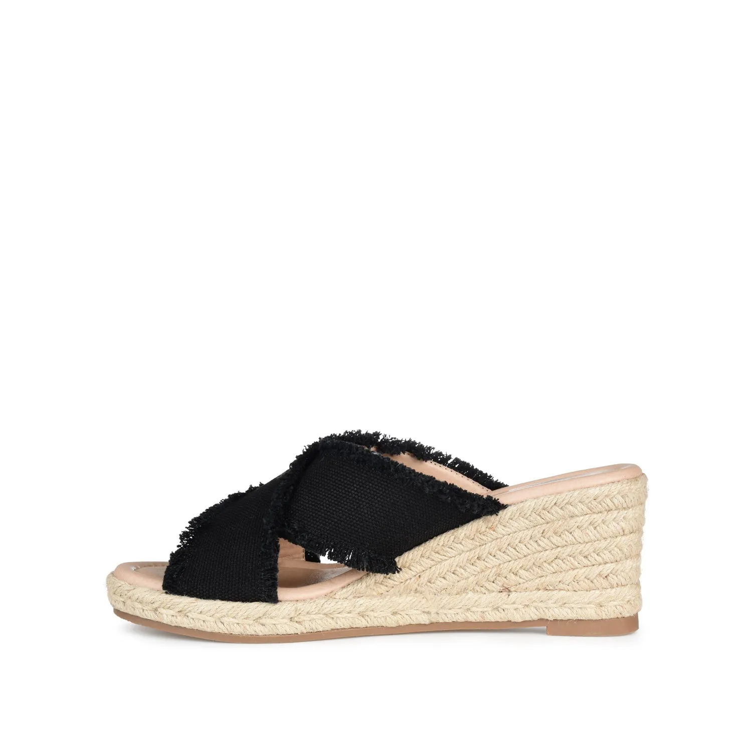 SHANNI ESPADRILLE WEDGE HEELED SANDALS lazy walk
