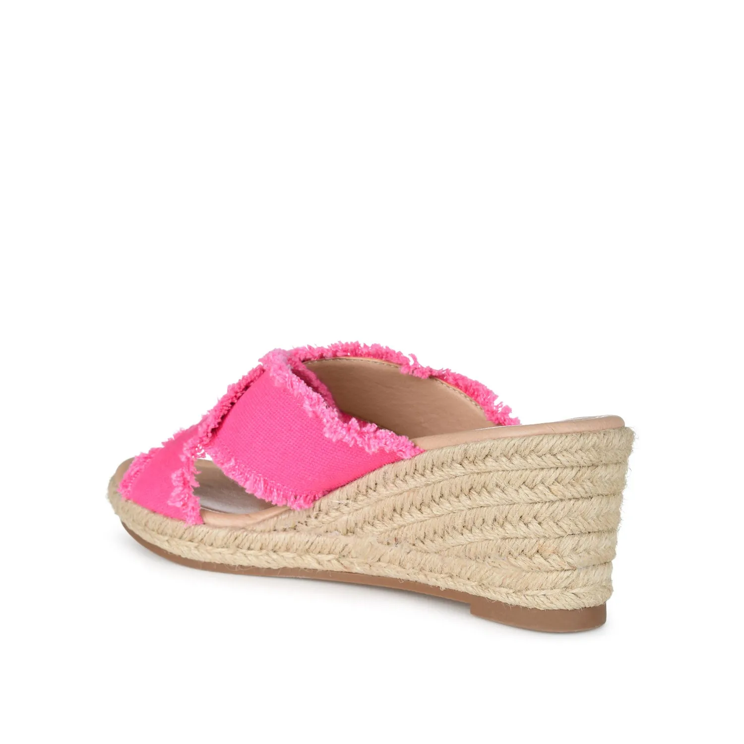 SHANNI ESPADRILLE WEDGE HEELED SANDALS lazy walk