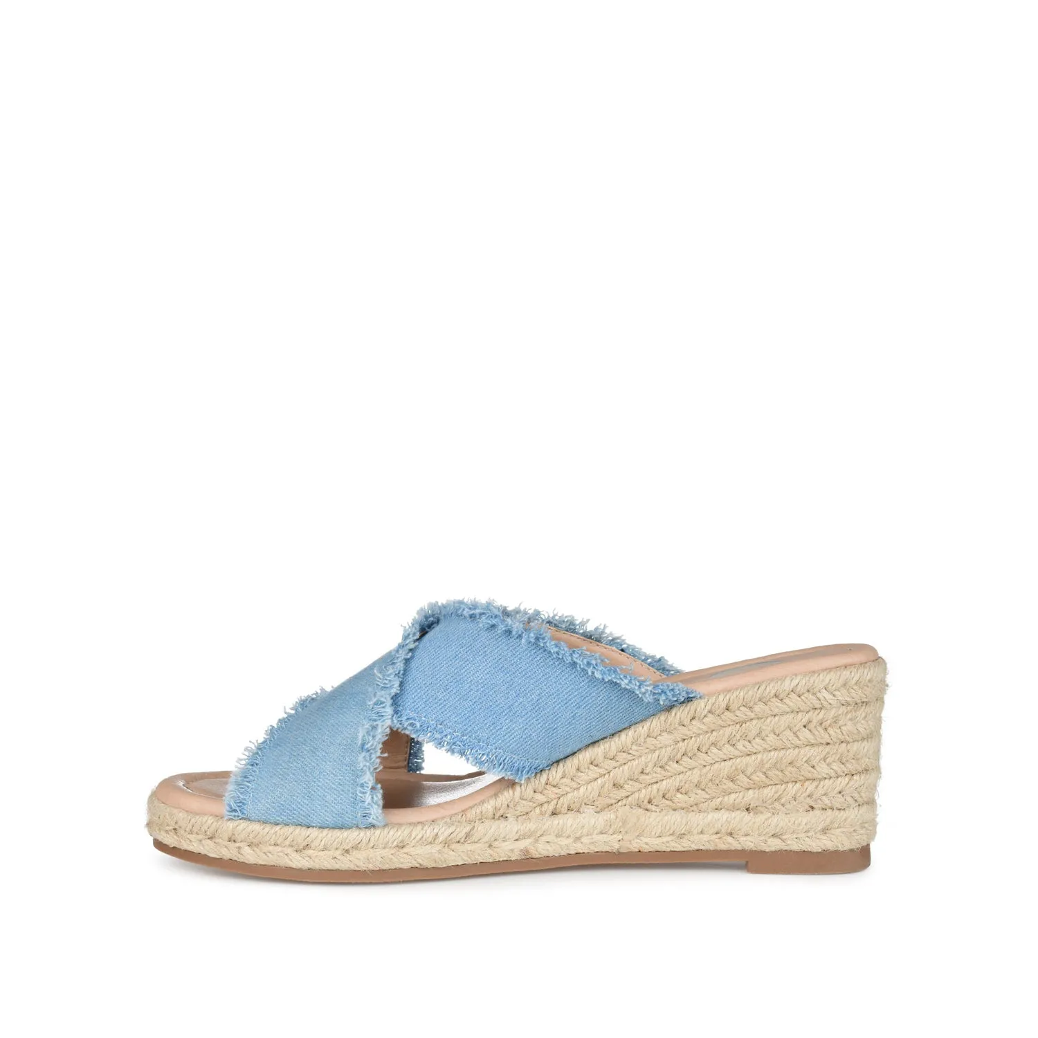 SHANNI ESPADRILLE WEDGE HEELED SANDALS lazy walk