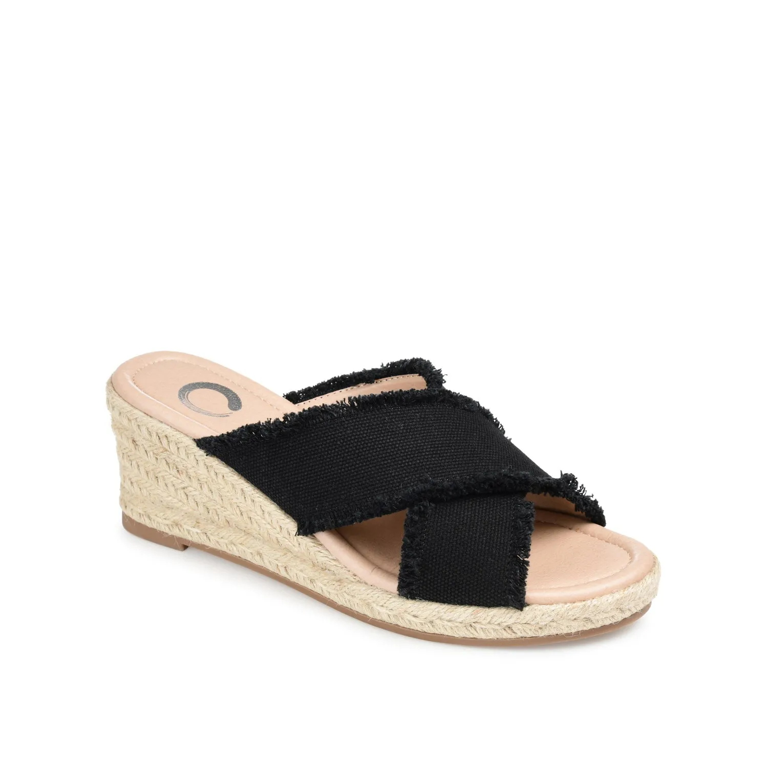 SHANNI ESPADRILLE WEDGE HEELED SANDALS lazy walk