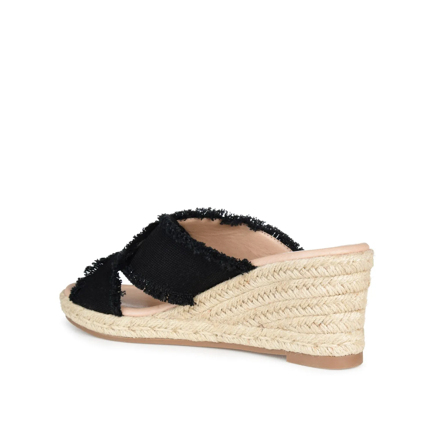SHANNI ESPADRILLE WEDGE HEELED SANDALS lazy walk