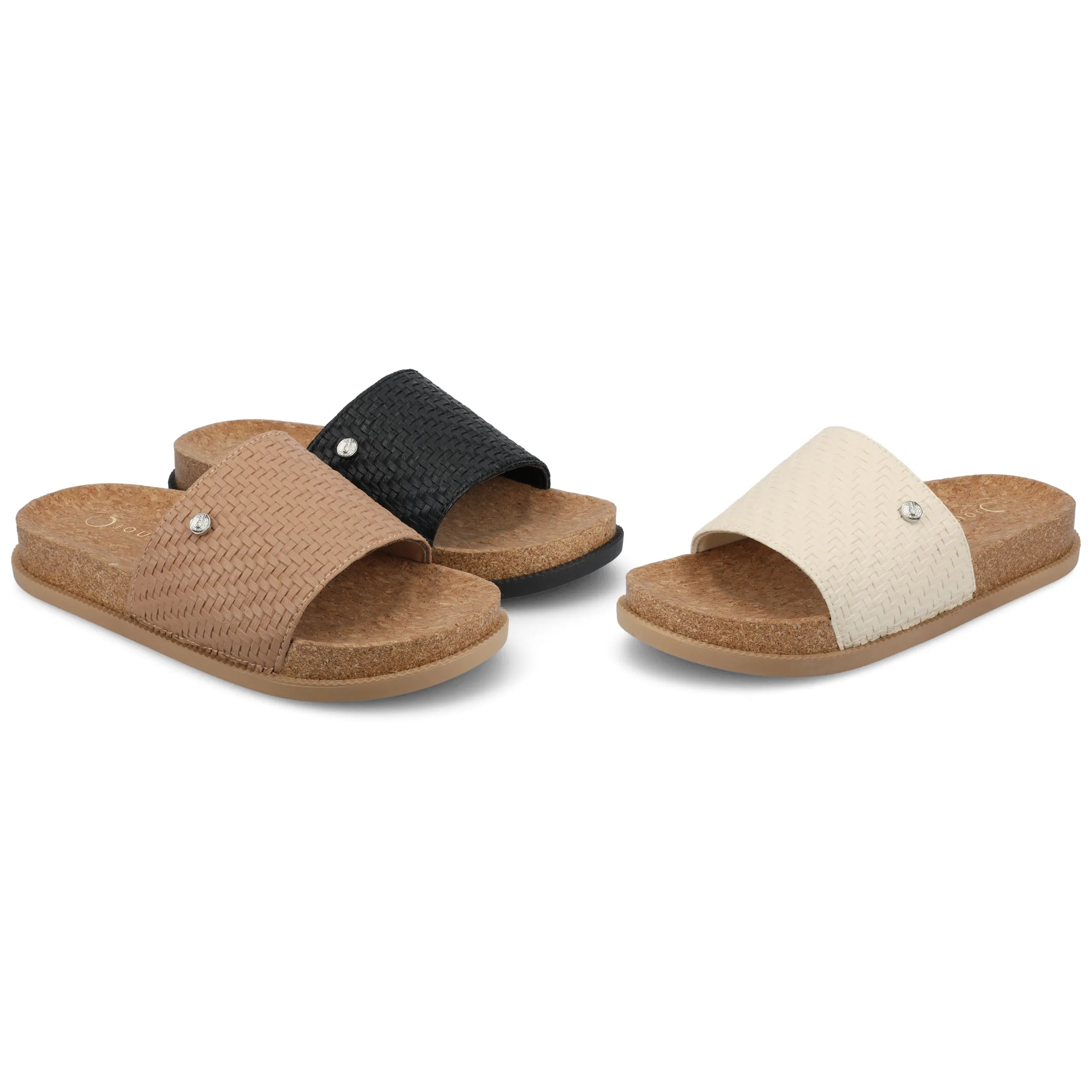 SHEENA SLIP ON BEACH SANDALS open step