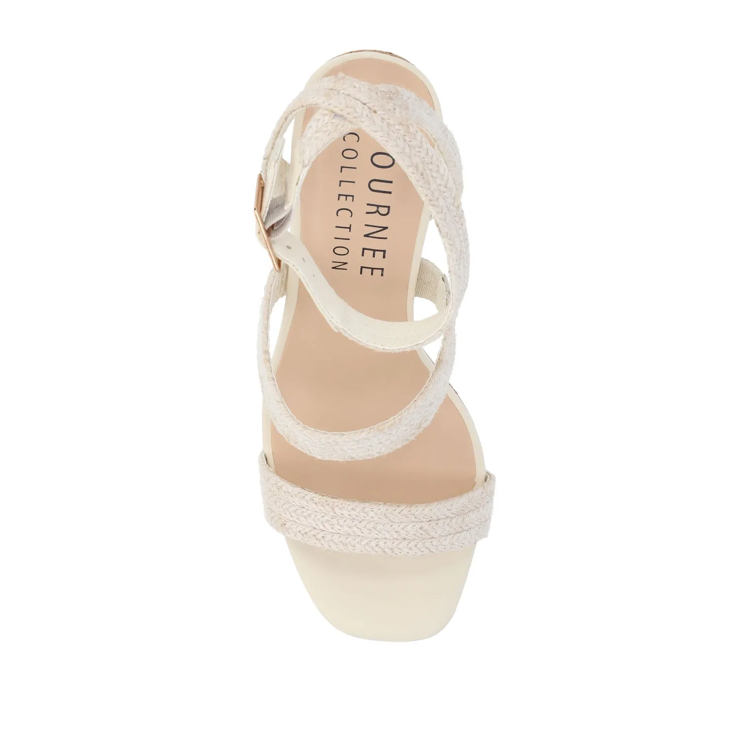 SIENNE HEELED SANDALS IN ROPE tote vibe
