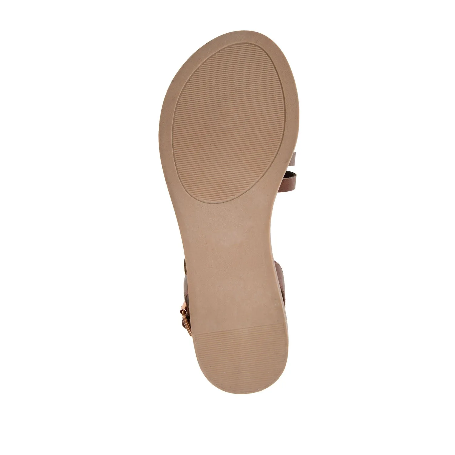 SOLAY MULTI STRAP SANDALS IN FAUX LEATHER grip base
