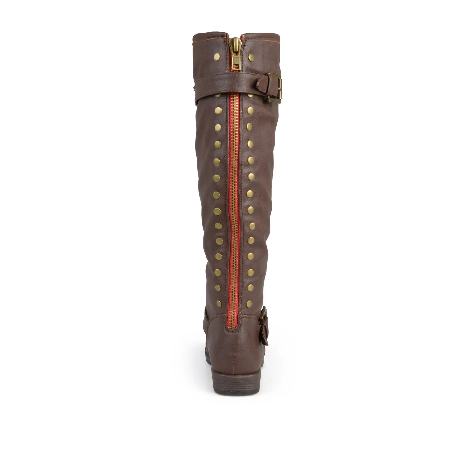 SPOKANE RIDING BOOTS IN FAUX LEATHER soft top