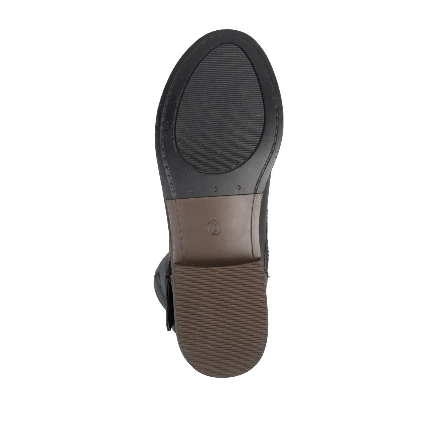SPOKANE RIDING BOOTS IN FAUX LEATHER soft top