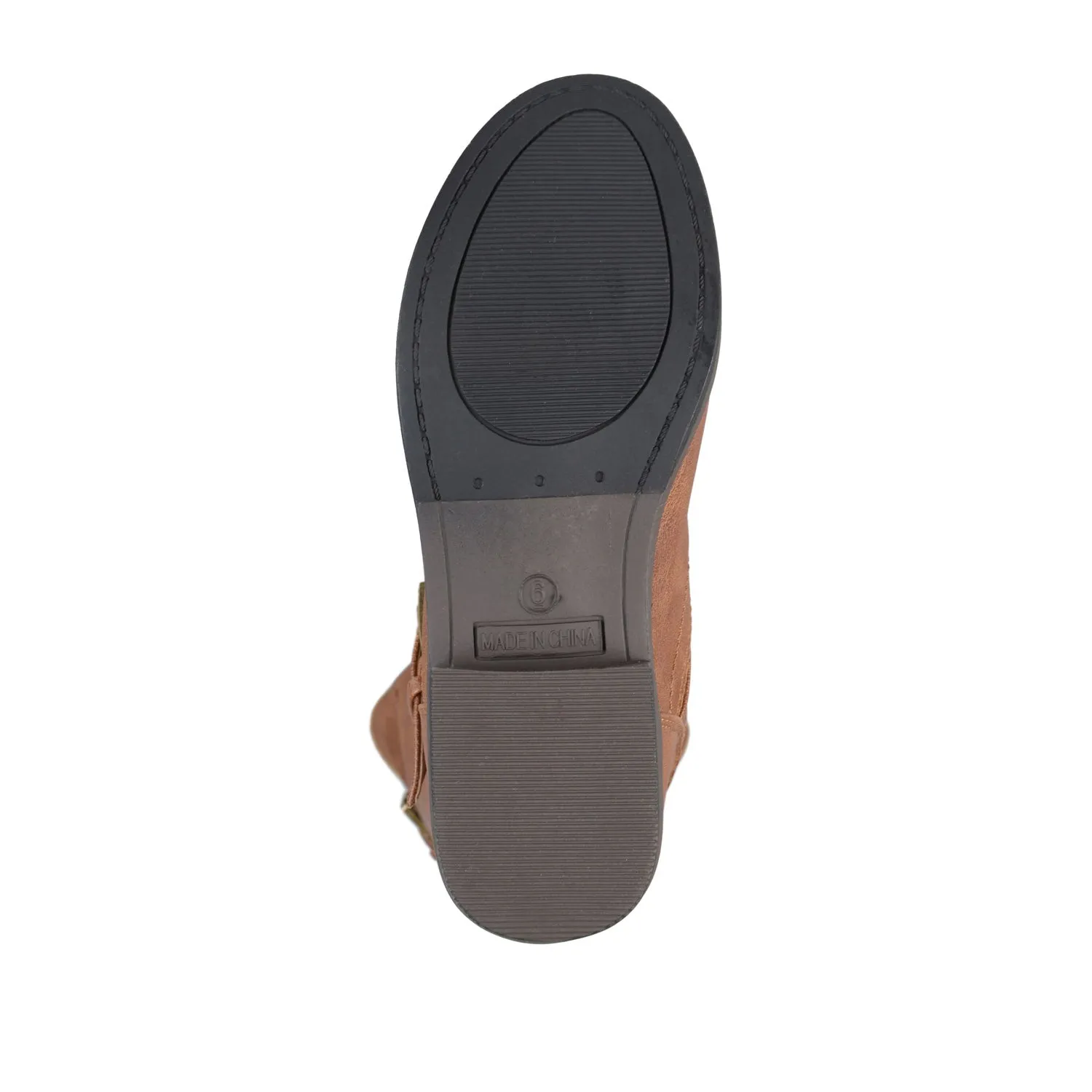 SPOKANE RIDING BOOTS IN FAUX LEATHER soft top