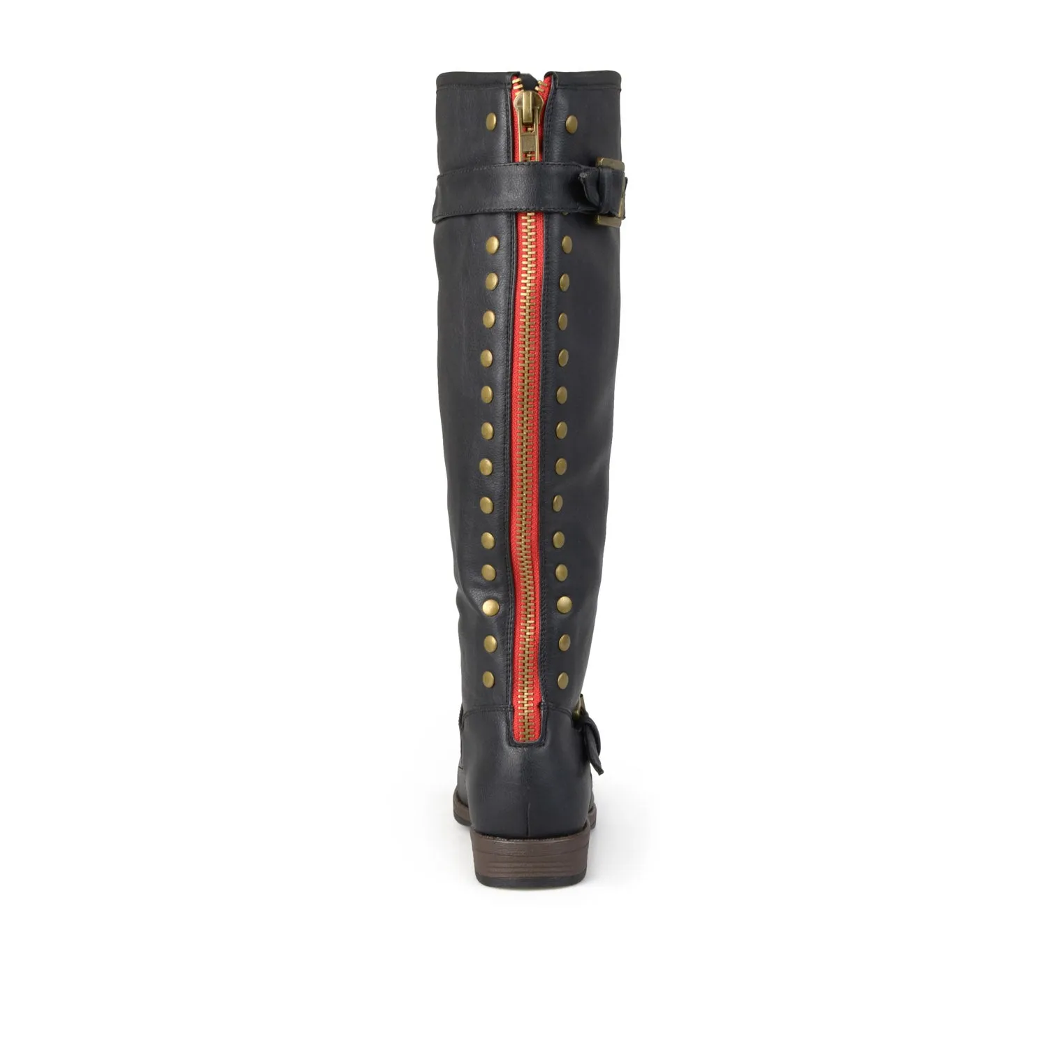 SPOKANE RIDING BOOTS IN FAUX LEATHER soft top