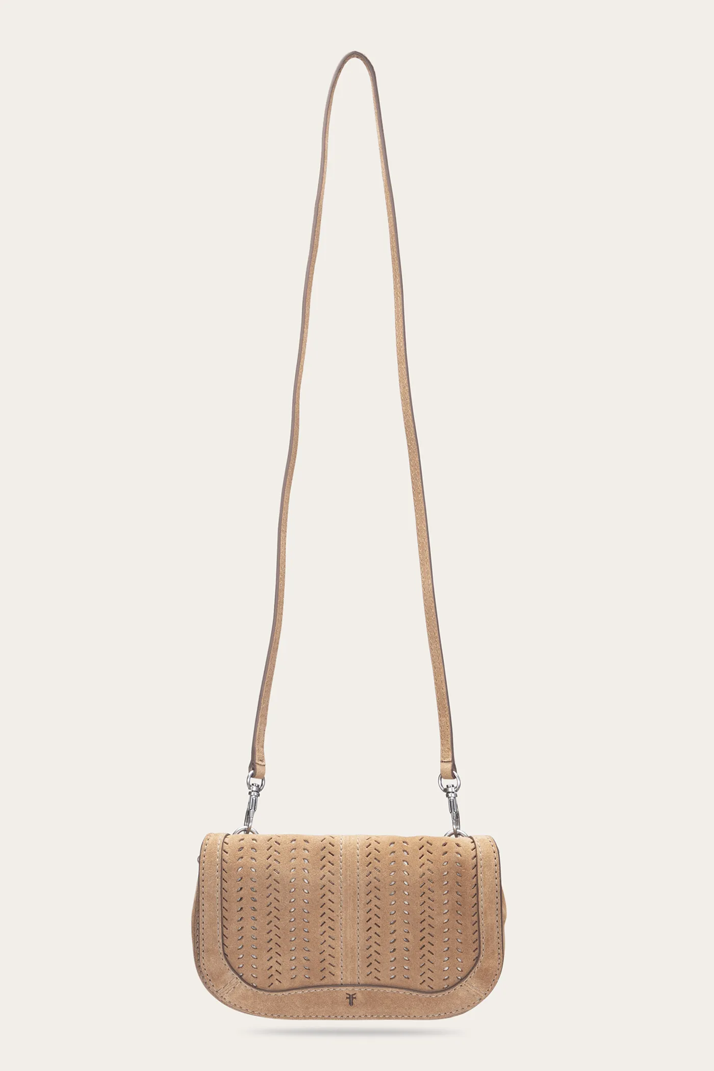 Stella Suede Wallet Crossbody neat luxe