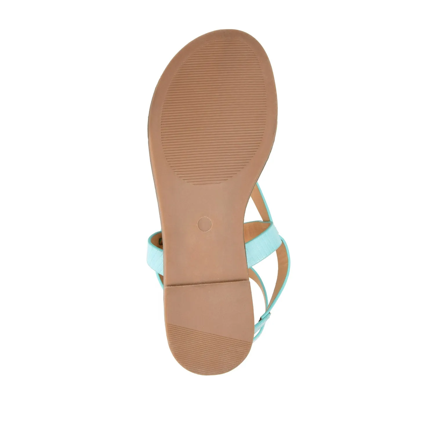TANGIE MULTI STRAP SANDALS IN FAUX LEATHER laid back