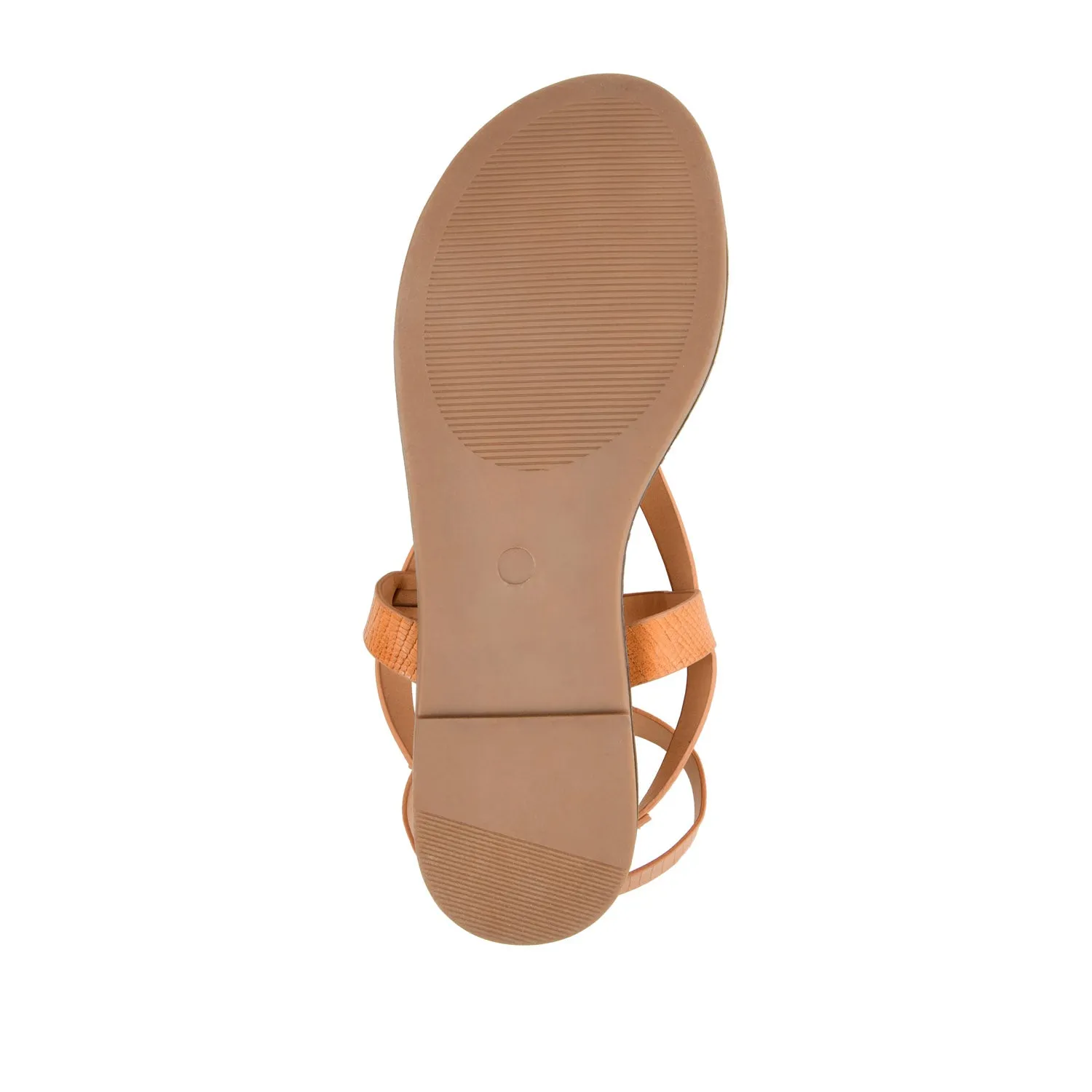TANGIE MULTI STRAP SANDALS IN FAUX LEATHER laid back
