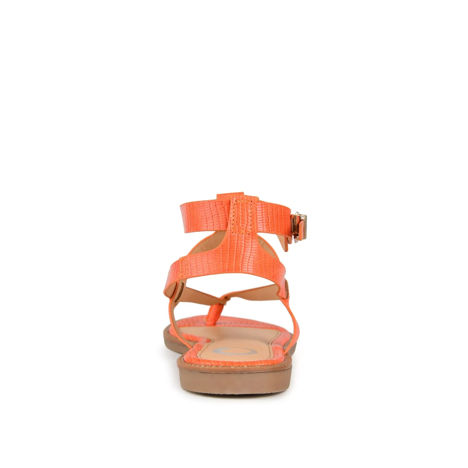 TANGIE MULTI STRAP SANDALS IN FAUX LEATHER laid back