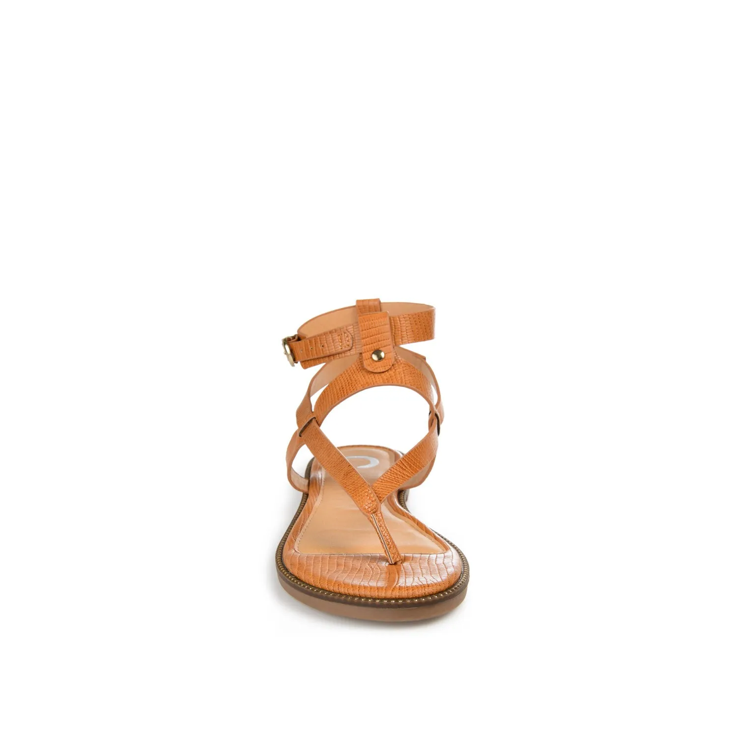 TANGIE MULTI STRAP SANDALS IN FAUX LEATHER laid back
