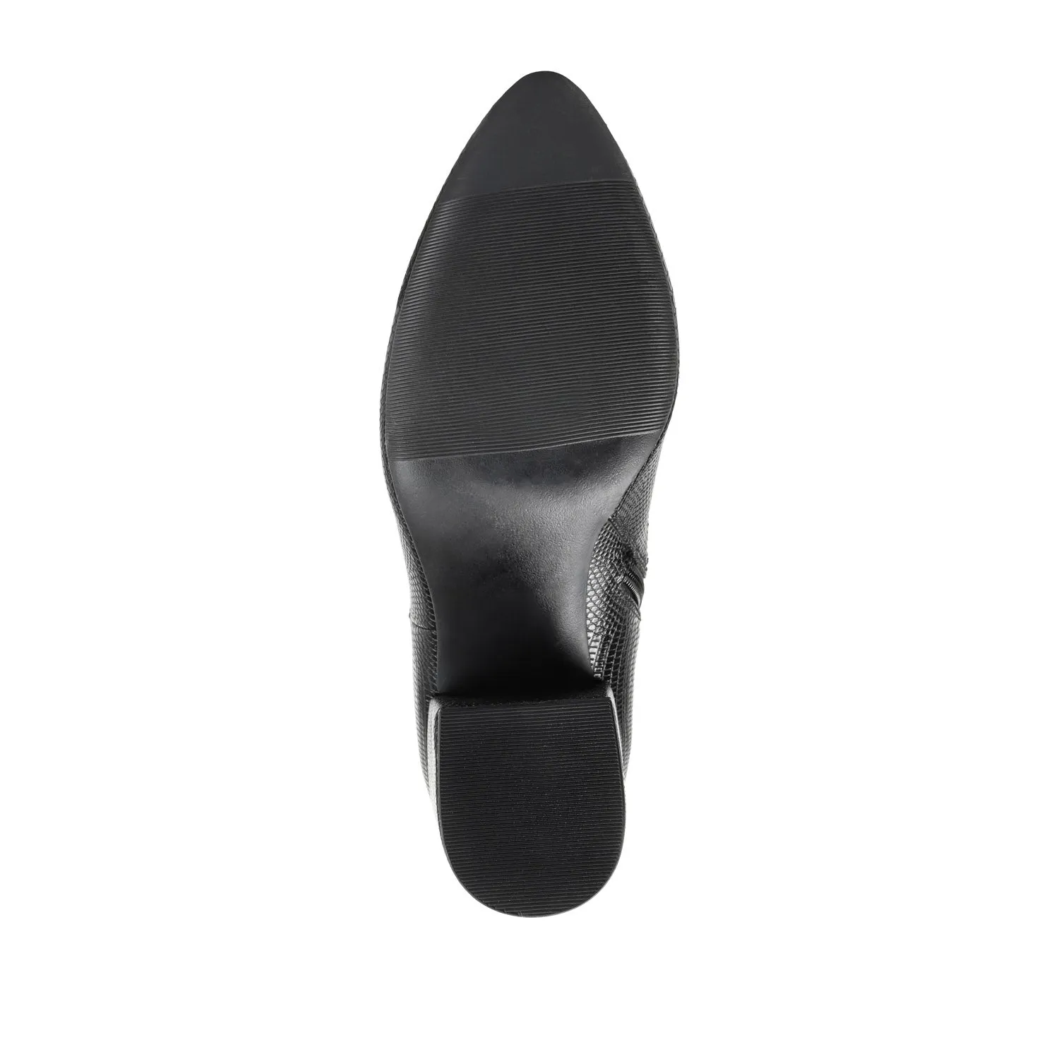 TAVIA KNEE-HIGH BOOTS IN FAUX LEATHER style kick