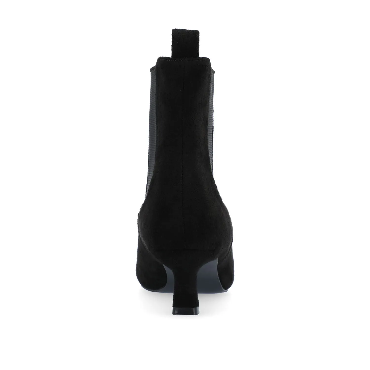 TENLEE CHELSEA BOOTIES IN FAUX SUEDE tight match