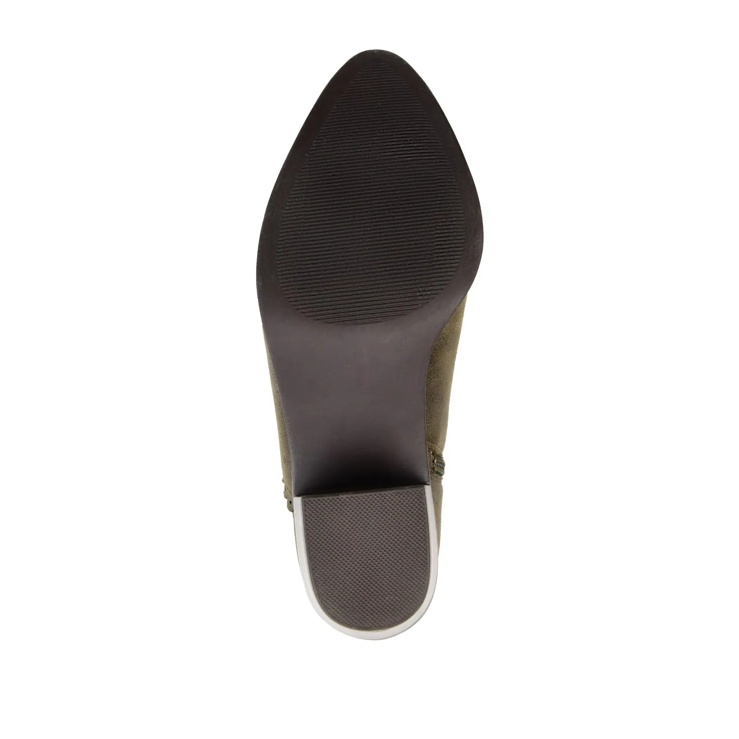 TESSA CUTOUT BOOTIE IN FAUX LEATHER snow proof