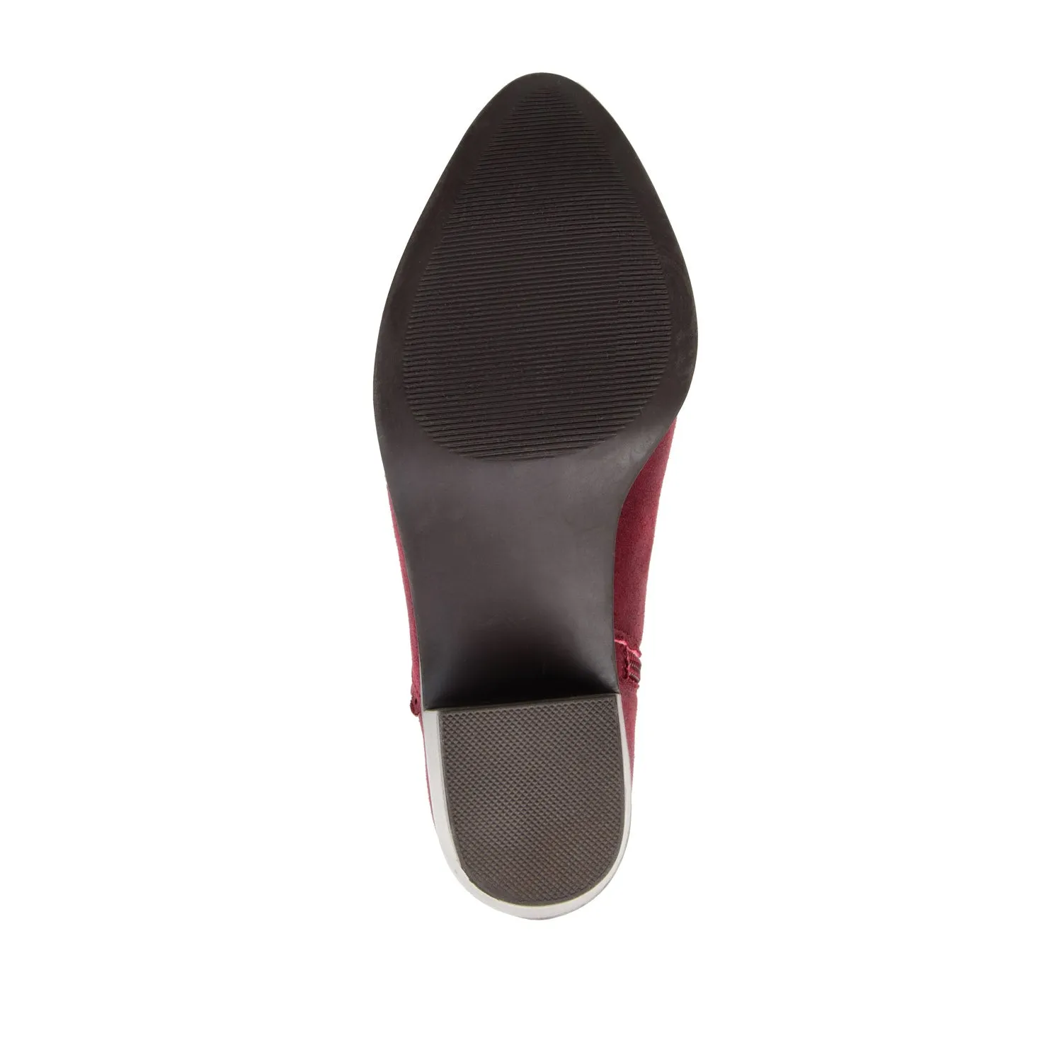 TESSA CUTOUT BOOTIE IN FAUX LEATHER snow proof