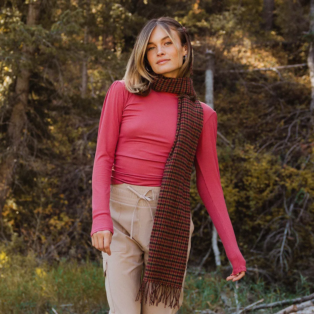 Tessa Long Sleeve, Mauve fall layer