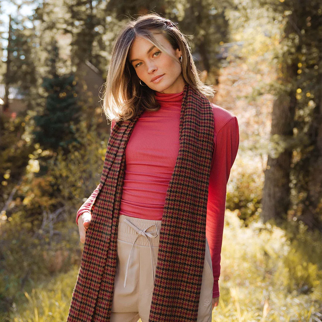 Tessa Long Sleeve, Mauve fall layer