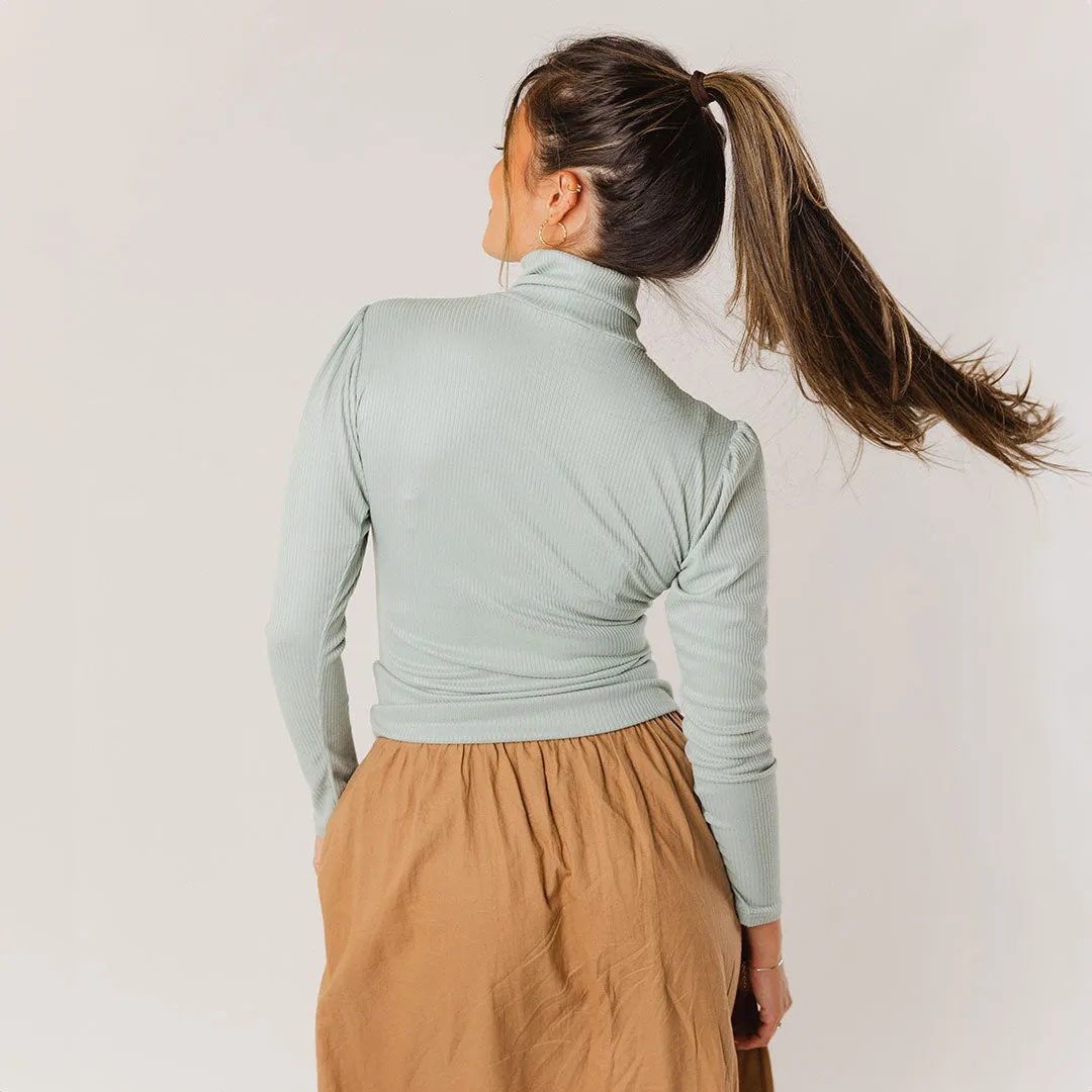 Tessa Long Sleeve, Sage neat life