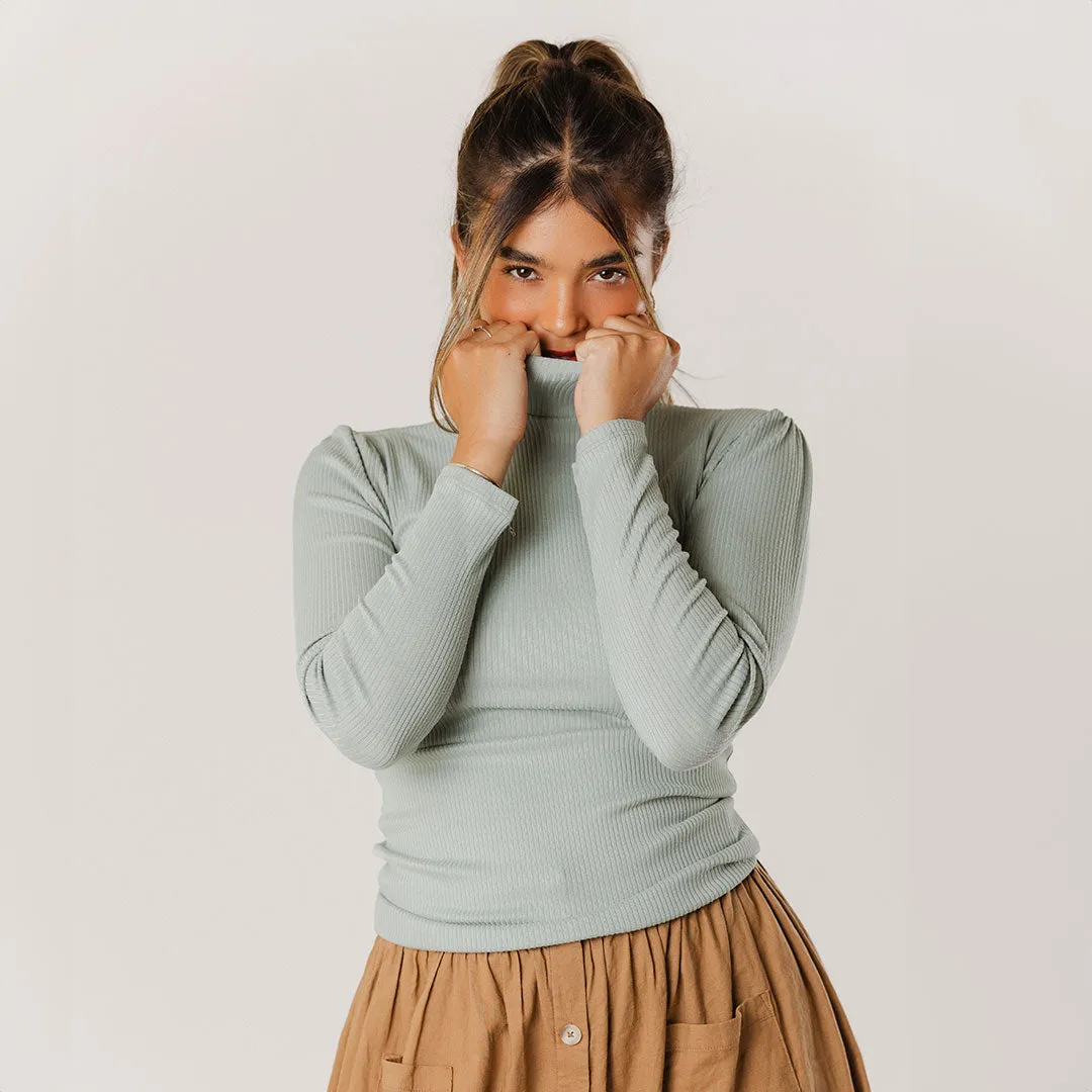Tessa Long Sleeve, Sage neat life