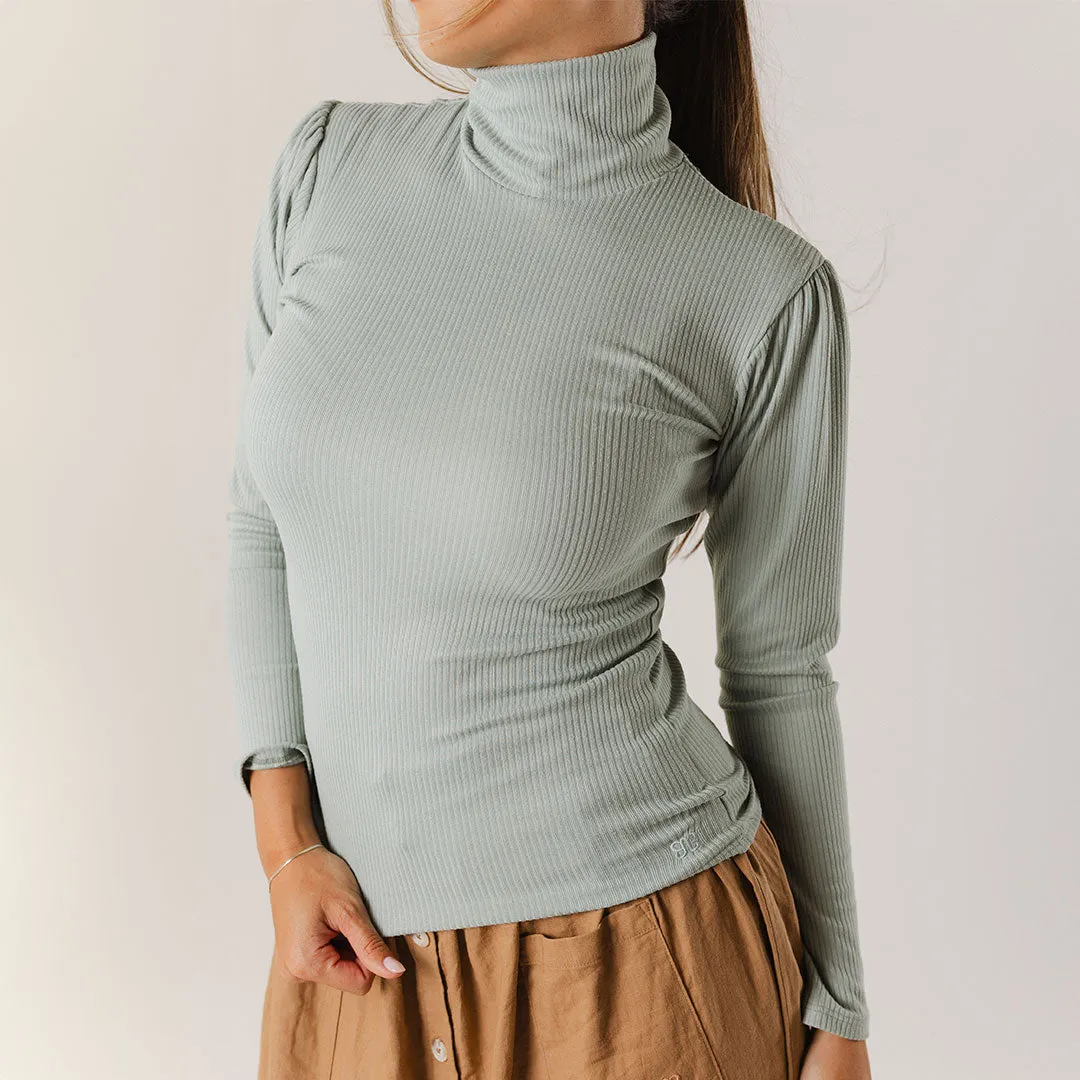 Tessa Long Sleeve, Sage neat life