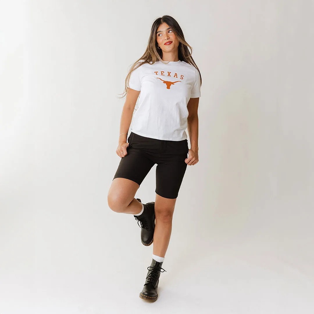 Texas Basic Graphic T-Shirt, White tie dye