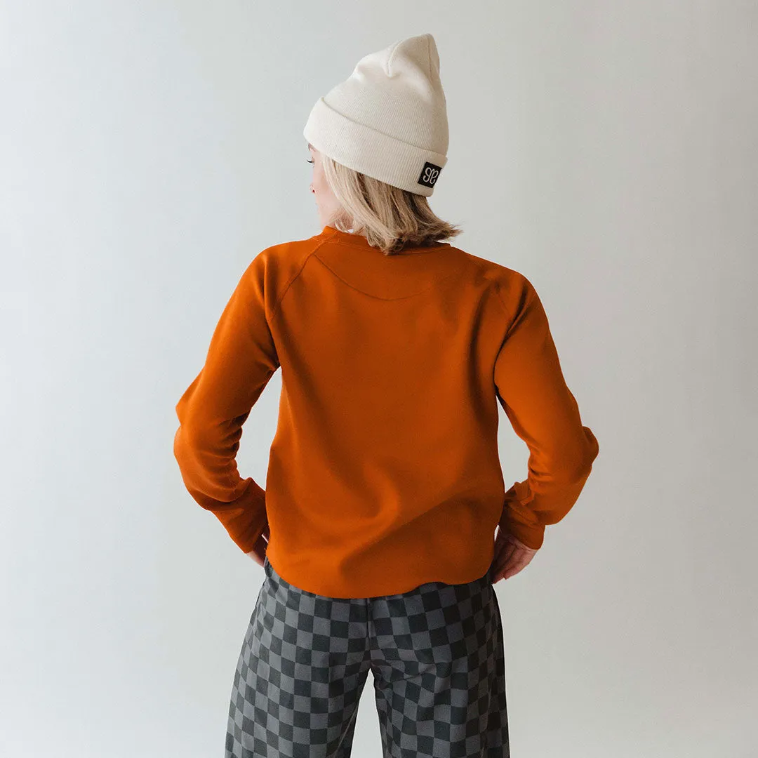 Texas Burnt Orange Neo Sweatshirt oversize pick