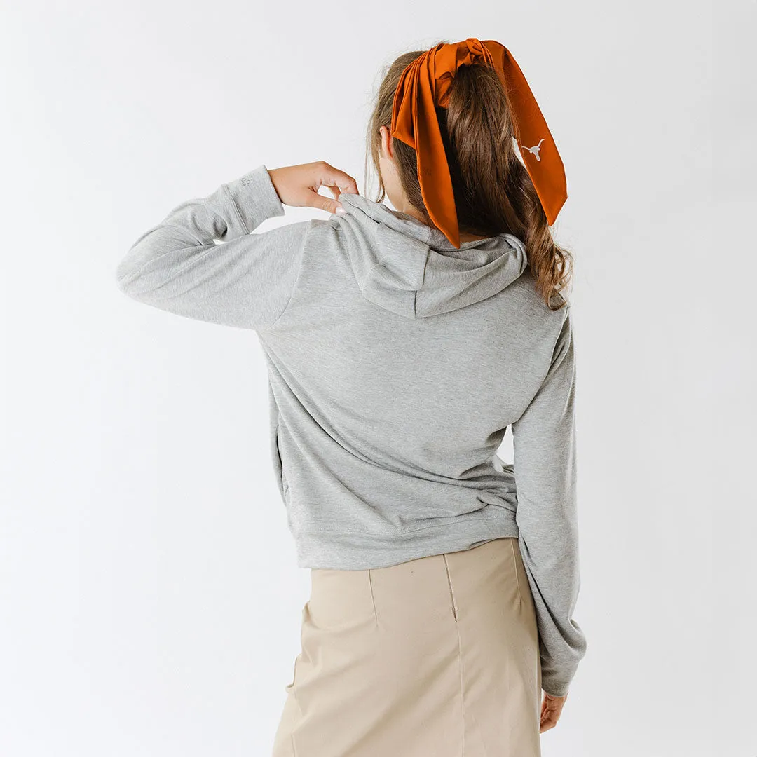 Texas Embroidered City Pullover, Heather Grey quiet tone