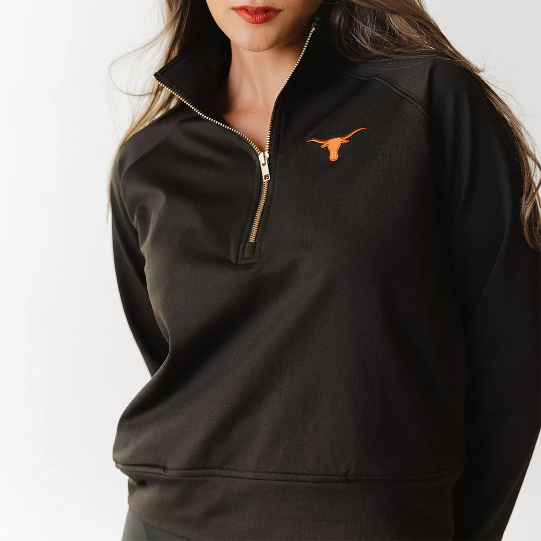 Texas Oxford Zip-Up, Black soft base