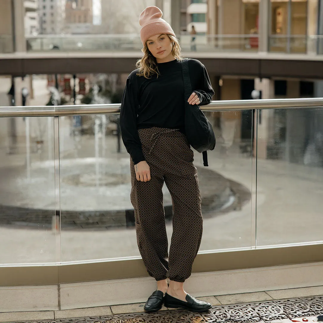The Coco Long Sleeve, Bamboo Black warm mesh