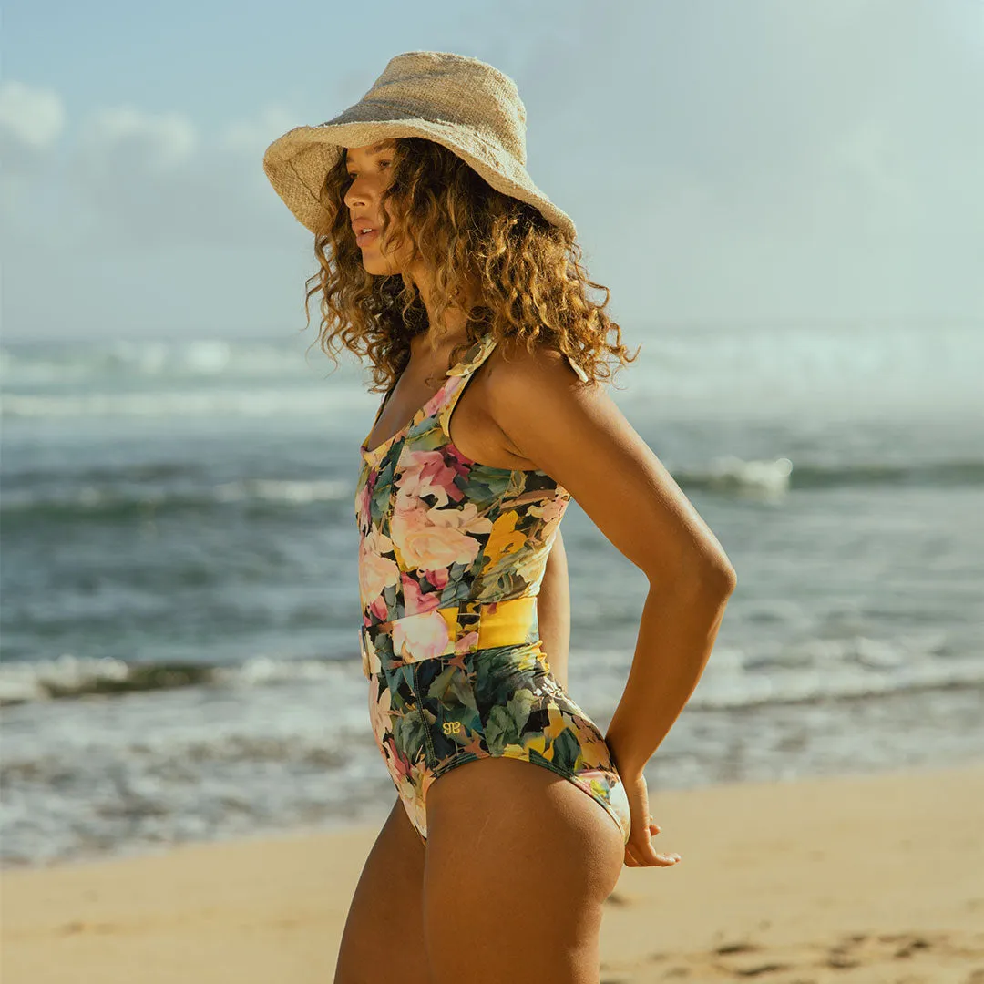 The Dipper One-Piece, Rosalia sheer cover
