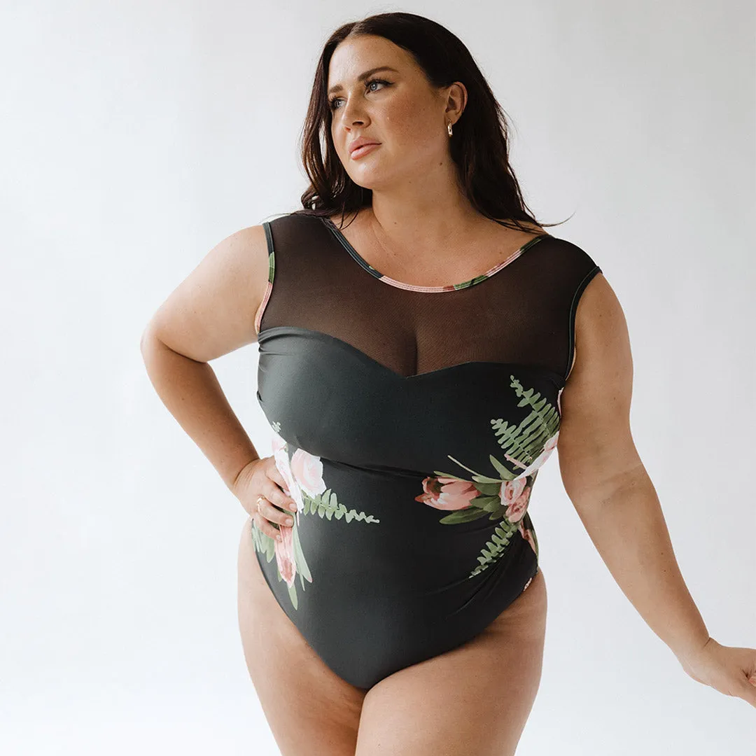 The Maria One-Piece, Carolina splash zone