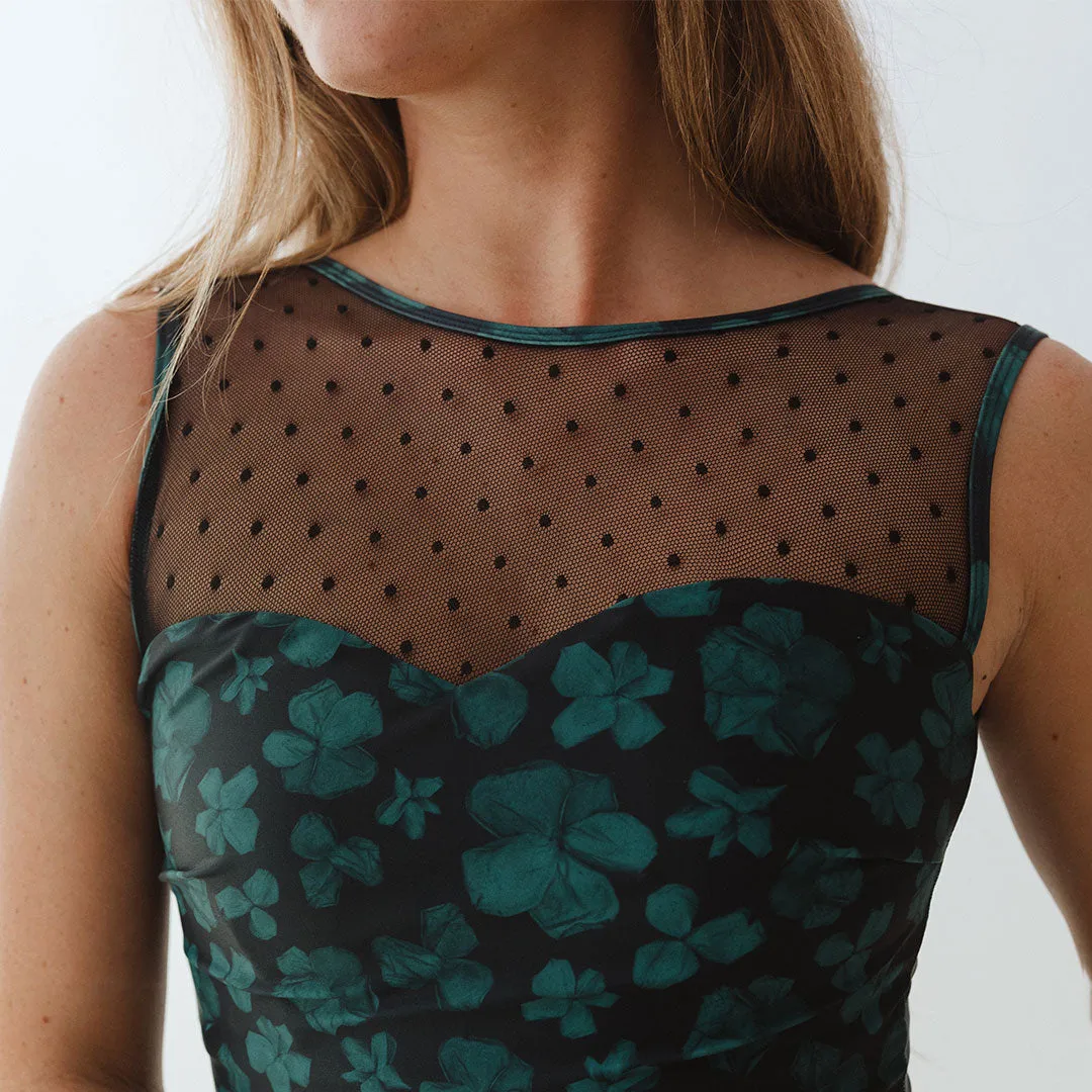 The Maria One-Piece, Sea Petal ready dip