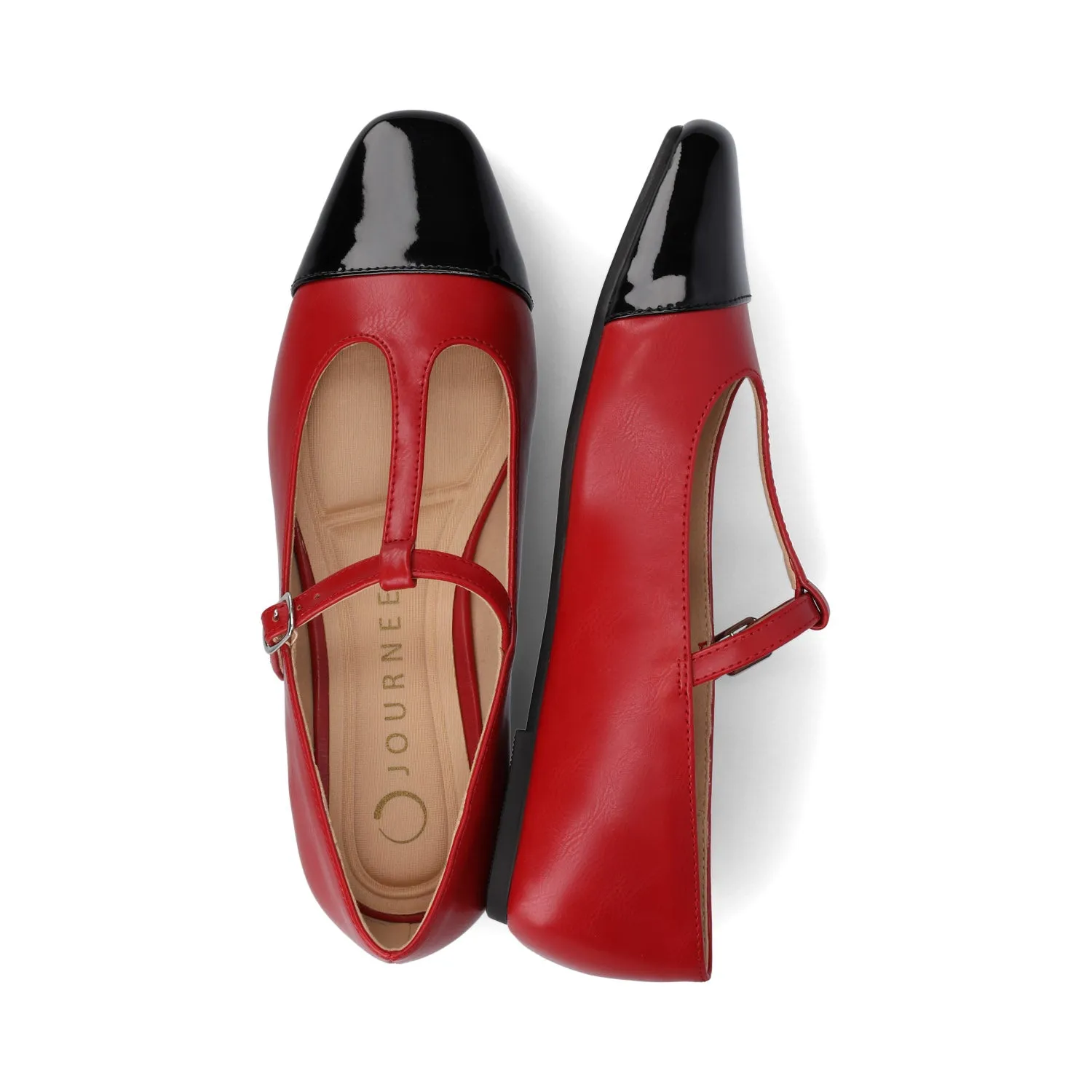 THEAH T-STRAP BALLET FLATS mind ease