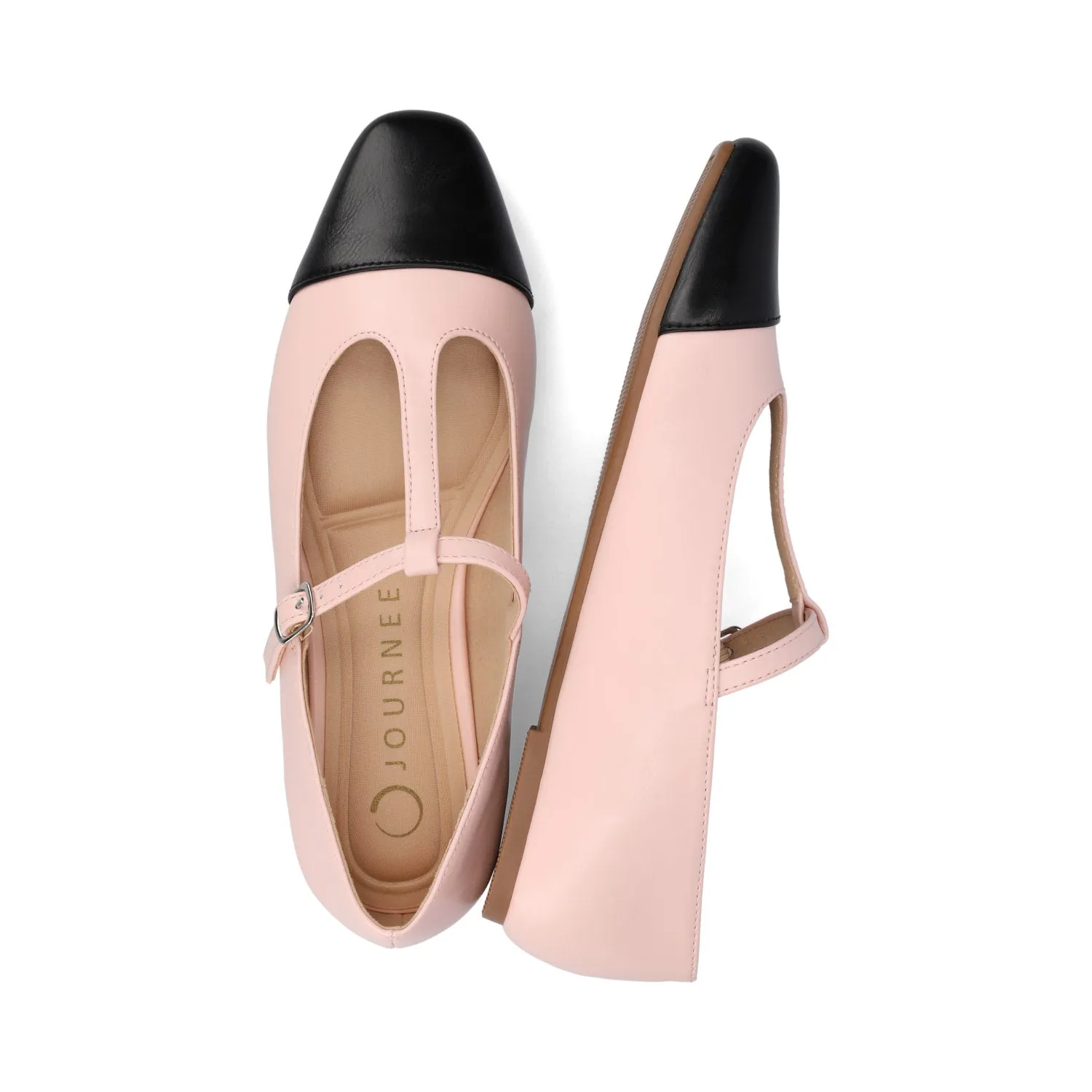 THEAH T-STRAP BALLET FLATS mind ease