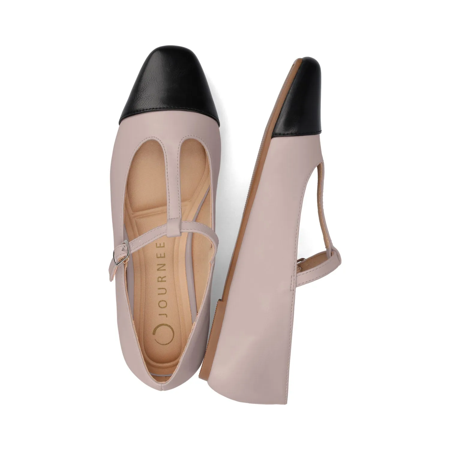 THEAH T-STRAP BALLET FLATS mind ease