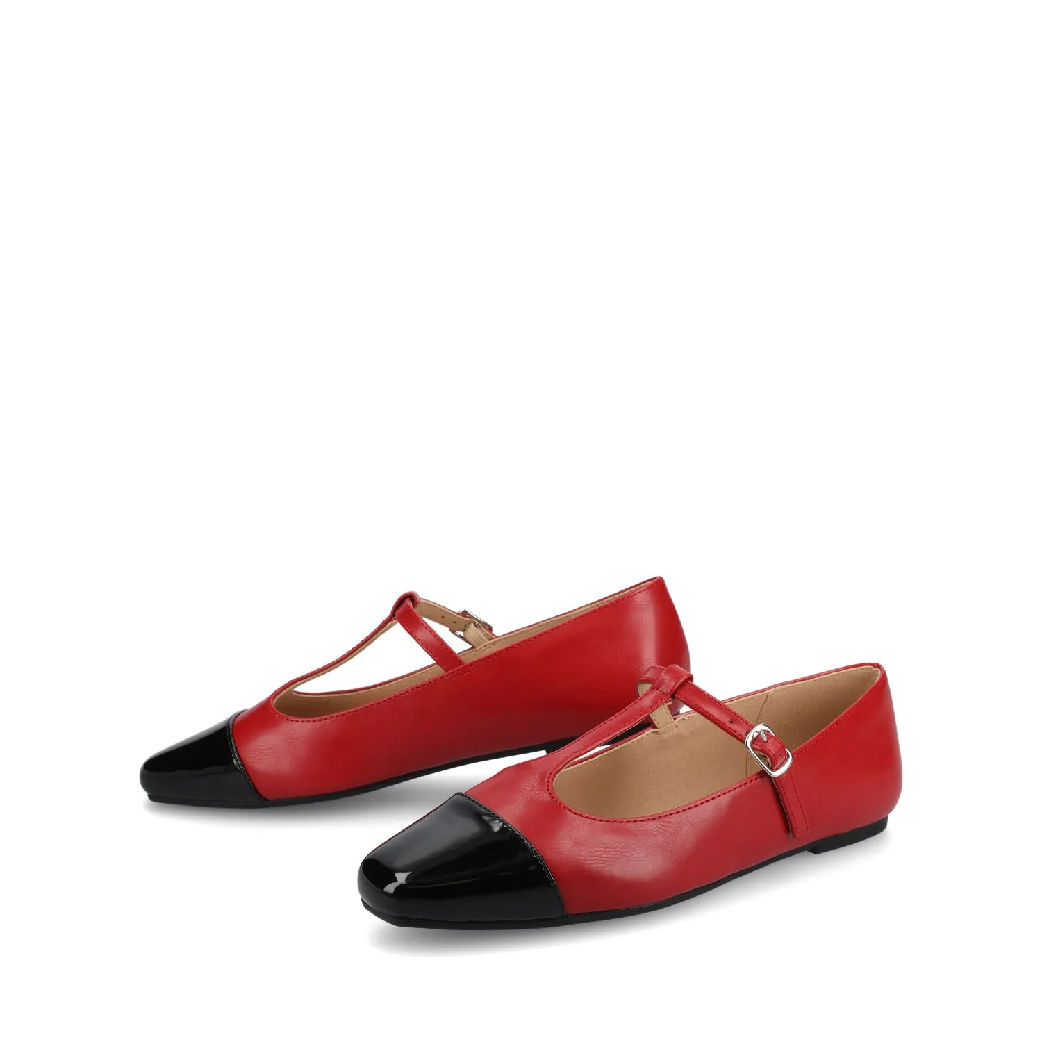 THEAH T-STRAP BALLET FLATS mind ease