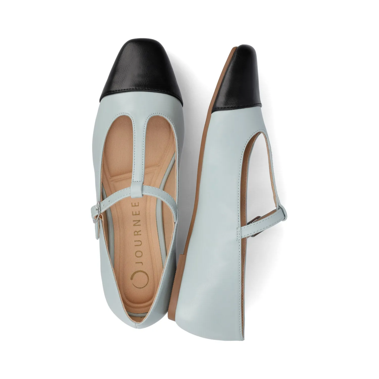 THEAH T-STRAP BALLET FLATS mind ease