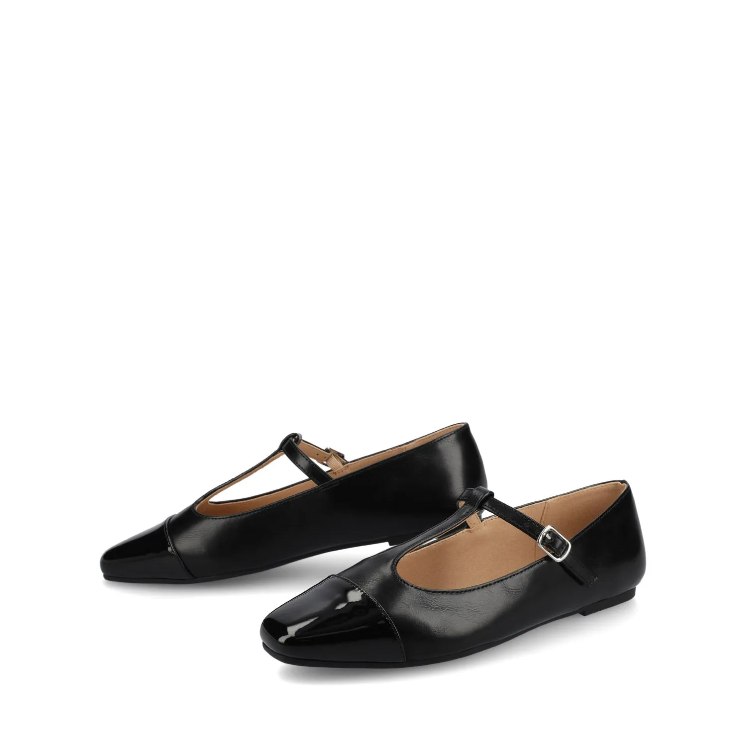 THEAH T-STRAP BALLET FLATS mind ease