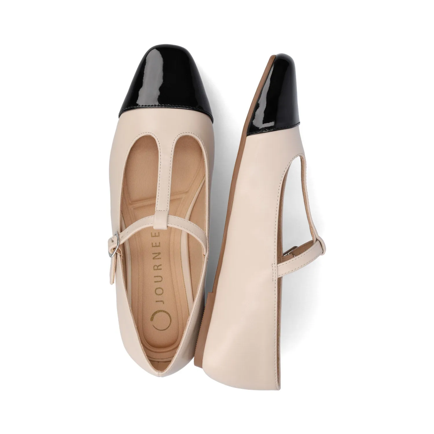 THEAH T-STRAP BALLET FLATS mind ease