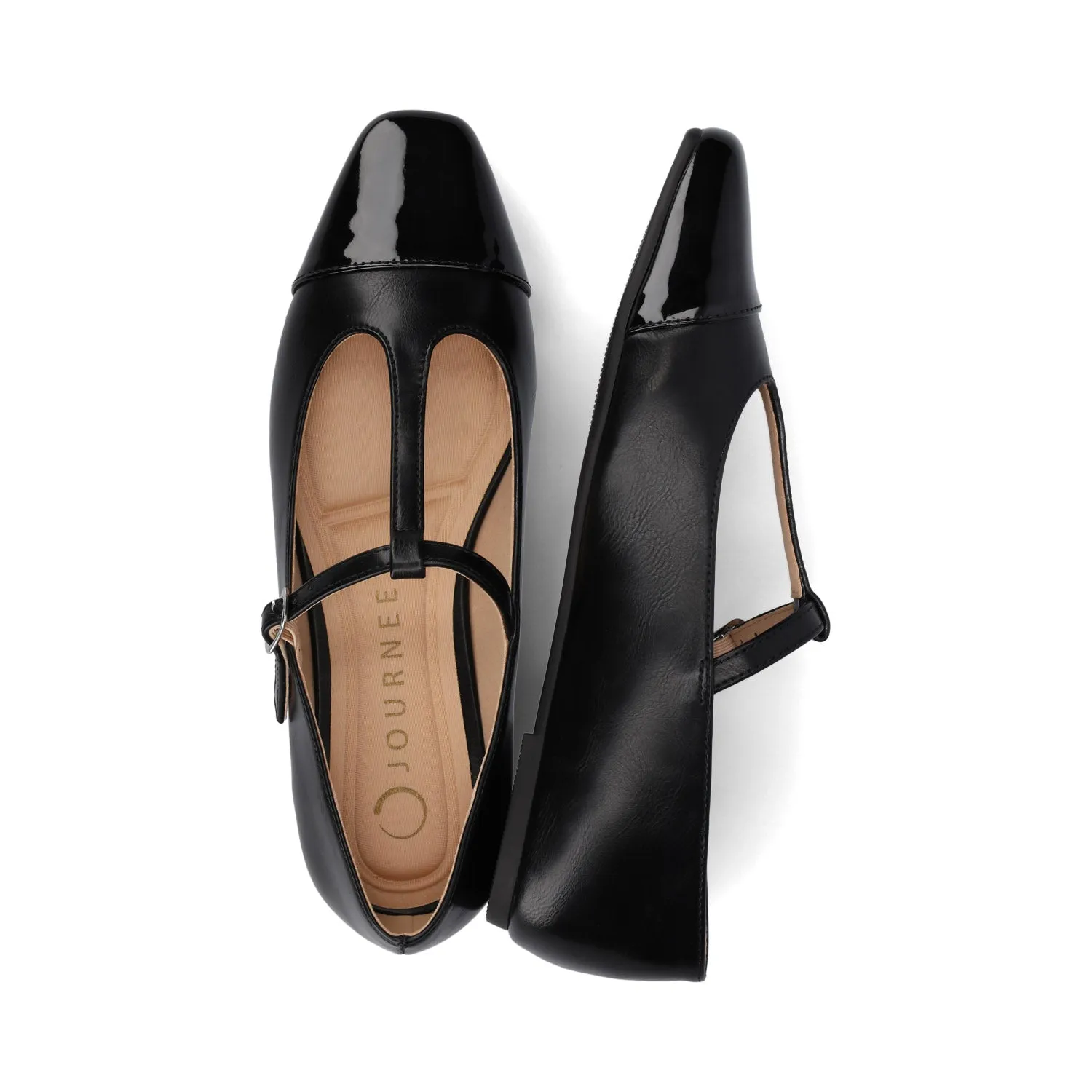 THEAH T-STRAP BALLET FLATS mind ease