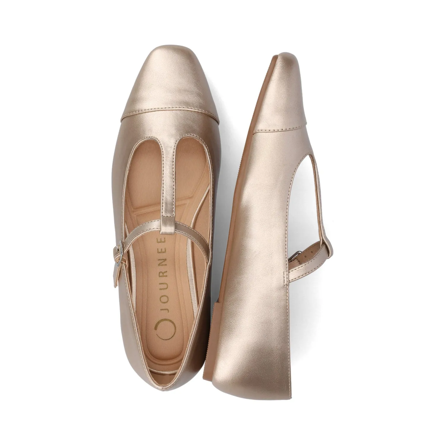 THEAH T-STRAP BALLET FLATS mind ease
