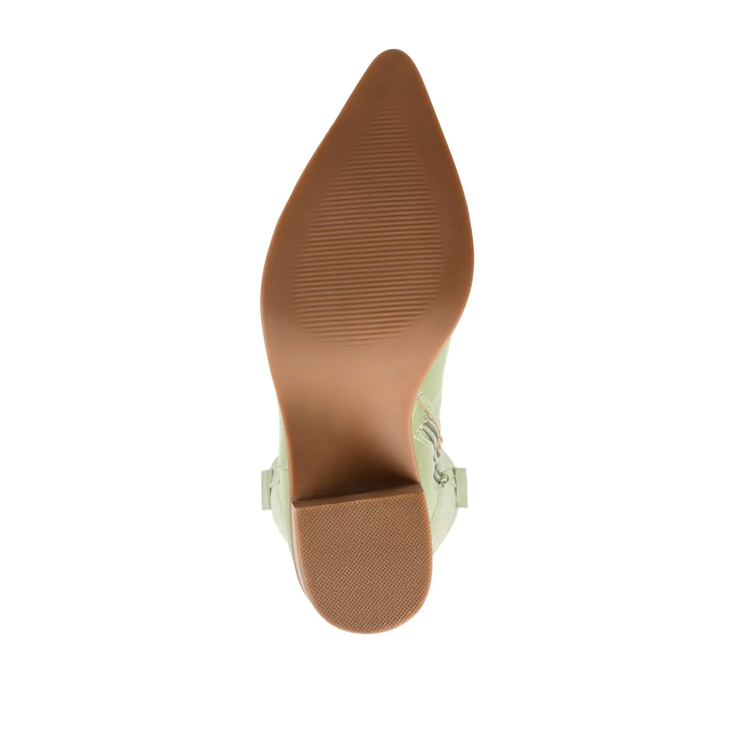 THERESE COWGIRL BOOTS IN CROCO suede touch