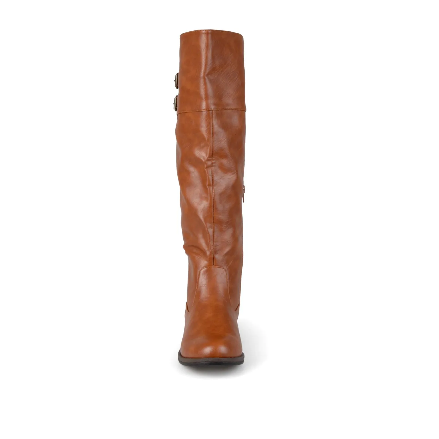 TORI RIDING BOOTS IN FAUX LEATHER night edge